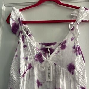 NWT stitch drop tie dye dress